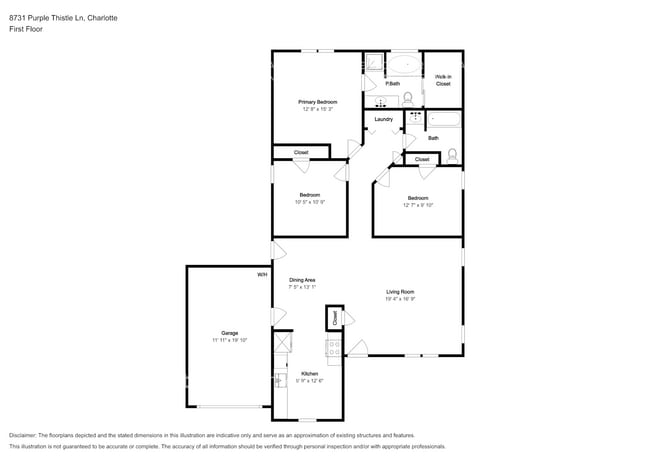 8731 Purple Thistle Ln in Charlotte, NC - Building Photo - Building Photo