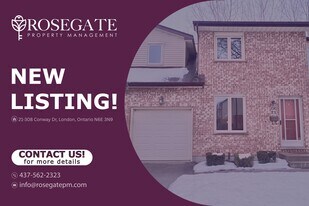 308 Conway Dr in London, ON - Building Photo