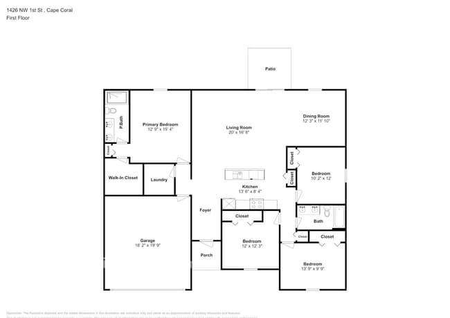 1426 NW 1st St in Cape Coral, FL - Foto de edificio - Building Photo