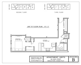 584 Main St in Middletown, CT - Foto de edificio - Floor Plan