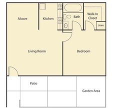 Del Nido in Santa Rosa, CA - Foto de edificio - Floor Plan