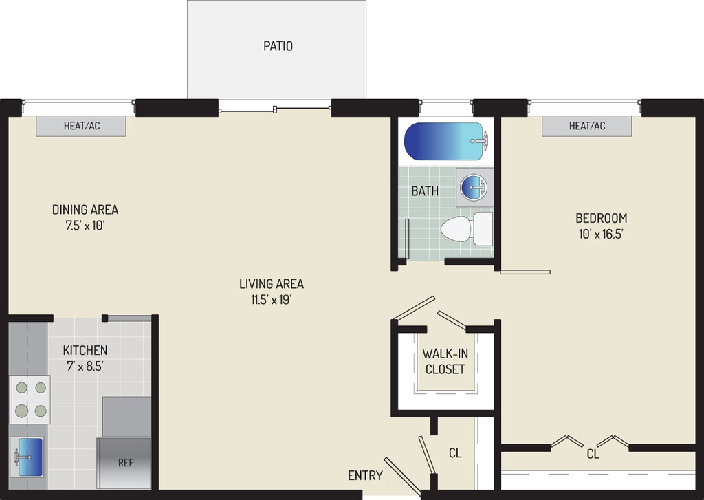 Iverson Towers & Anton House Apartments in Temple Hills, MD