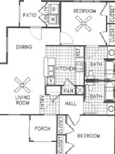 Reed Parque Townhomes in Houston, TX - Building Photo - Floor Plan