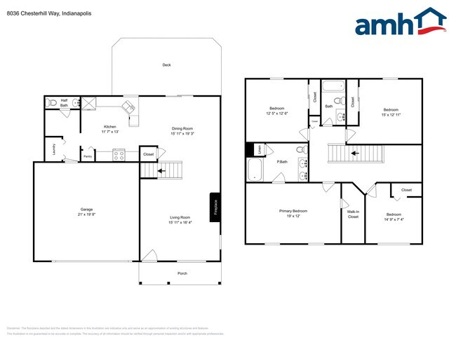 8036 Chesterhill Way in Indianapolis, IN - Foto de edificio - Building Photo