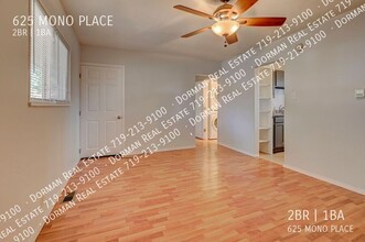 625 Mono Pl in Colorado Springs, CO - Building Photo - Building Photo