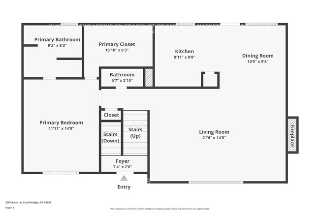 309 Cedar Ln in Stockbridge, GA - Building Photo - Building Photo