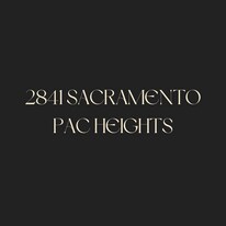 2841 Sacramento St in San Francisco, CA - Building Photo