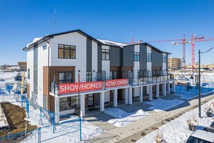District Townhomes in Calgary, AB - Building Photo