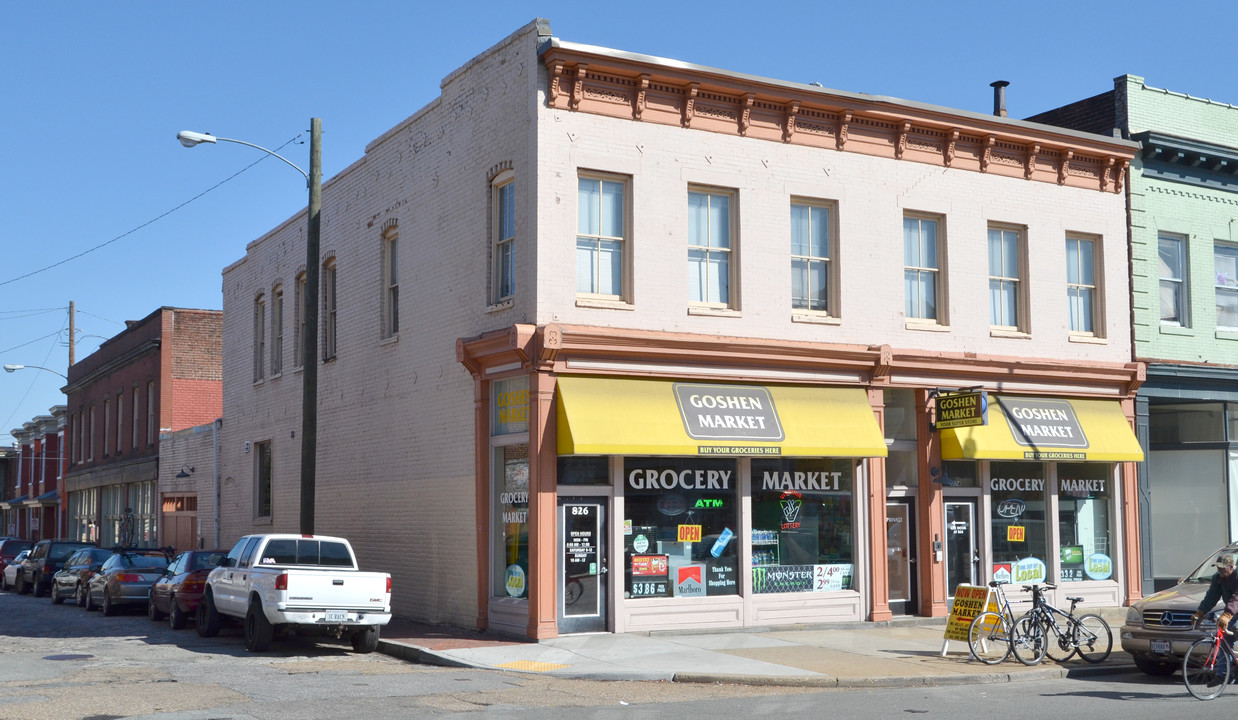 824 W. Broad St. in Richmond, VA - Foto de edificio