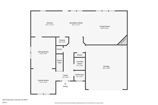 6015 Timbertop Ln in Charlotte, NC - Building Photo - Building Photo