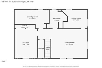 979-44 1/2 44 1/2 Ave NE in Columbia Heights, MN - Building Photo - Building Photo