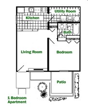 Franklin Apartments in Newark, OH - Building Photo - Floor Plan