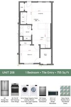825 De la Vina St in Santa Barbara, CA - Foto de edificio - Floor Plan