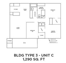 Vineyard Springs Apartments in Johnson City, TX - Foto de edificio - Floor Plan
