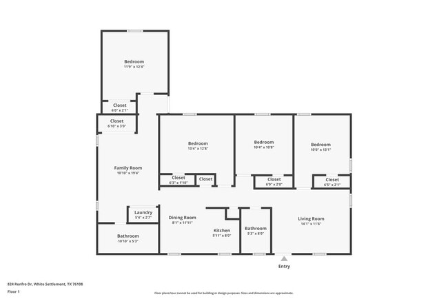 824 Renfro Dr in White Settlement, TX - Building Photo - Building Photo