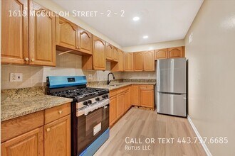 1618 McCulloh St in Baltimore, MD - Building Photo - Building Photo