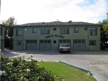 Tower Village in Fresno, CA - Building Photo