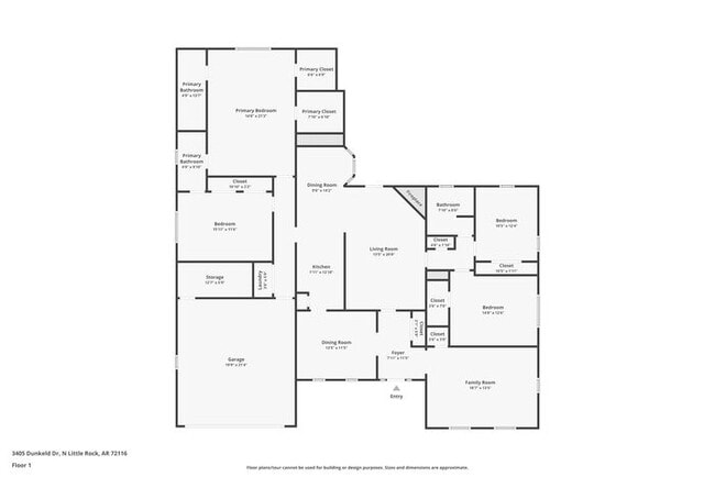 3405 Dunkeld Dr in North Little Rock, AR - Building Photo - Building Photo