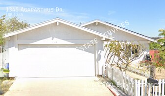 1345 Agapanthus Dr in San Diego, CA - Building Photo
