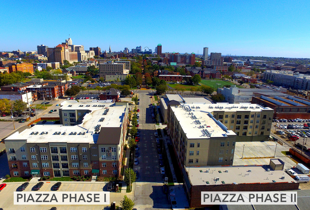 Piazza on West Pine Apartments in St. Louis, MO