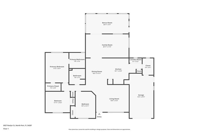 6927 Roslyn Ct in North Port, FL - Foto de edificio - Building Photo