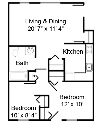 Colonial Court in Littleton, NH - Building Photo - Floor Plan