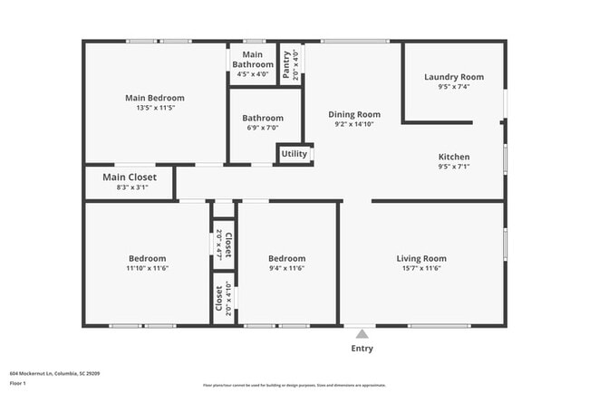 604 Mockernut Ln in Columbia, SC - Building Photo - Building Photo