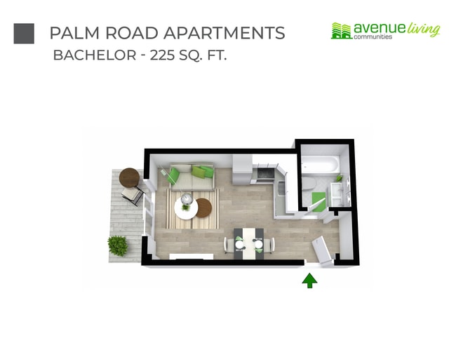 Palm Road Apartments in Lethbridge, AB - Building Photo - Floor Plan