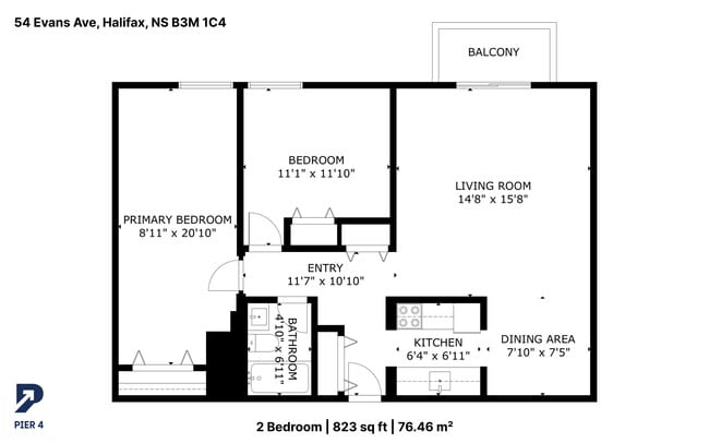 54 Evans Avenue in Halifax, NS - Building Photo - Floor Plan