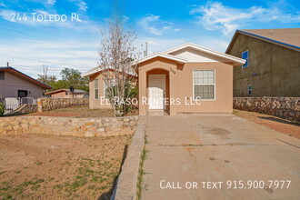 244 Toledo Pl in El Paso, TX - Foto de edificio - Building Photo