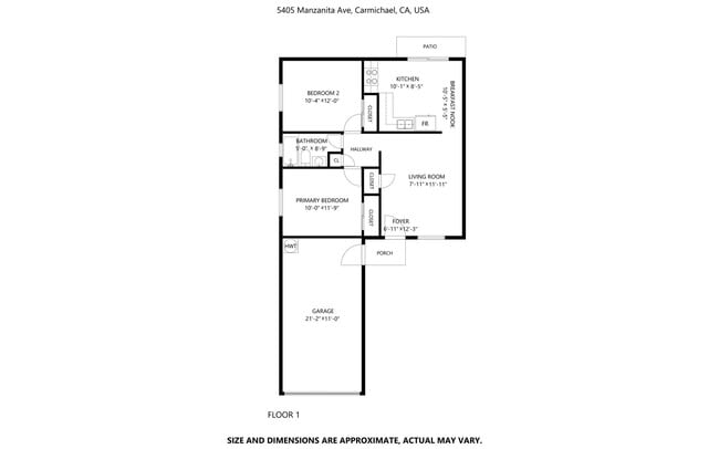 5405 Manzanita Ave in Carmichael, CA - Building Photo - Building Photo