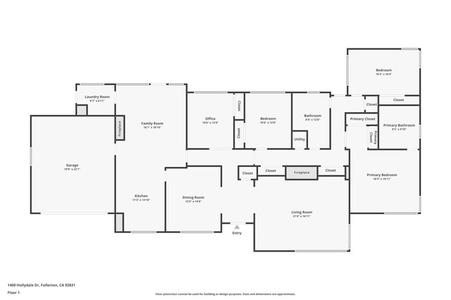 1400 Hollydale Dr in Fullerton, CA - Building Photo - Building Photo