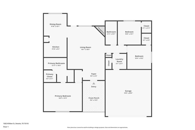 1502 Killdee Ct in Desoto, TX - Foto de edificio - Building Photo