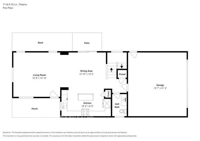 7116 S 7th Ln in Phoenix, AZ - Foto de edificio - Building Photo