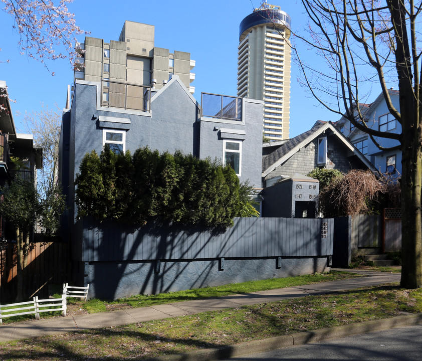 1515-1521 Barclay St in Vancouver, BC - Building Photo