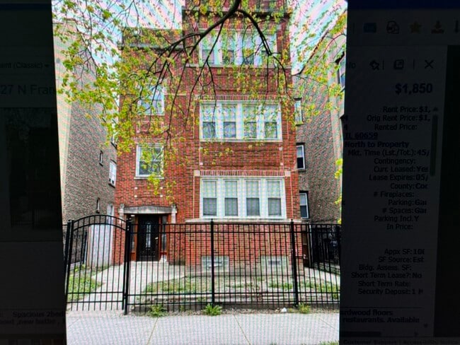 property at 6327 N Francisco Ave