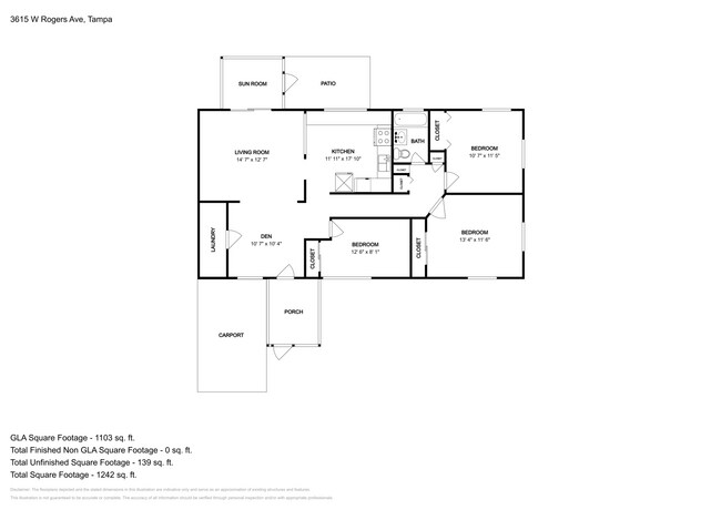 3615 W Rogers Ave in Tampa, FL - Building Photo - Building Photo