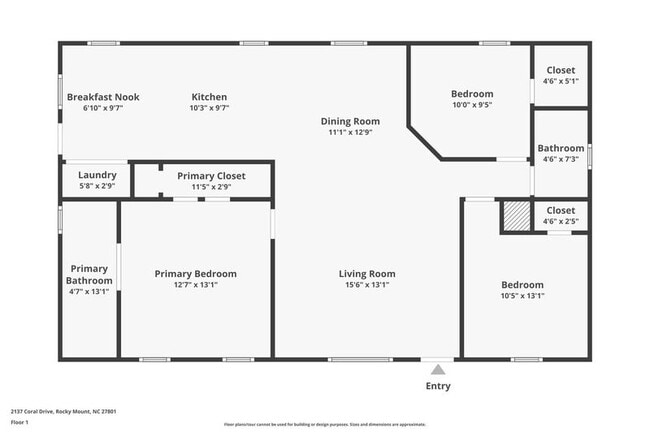 2137 Coral Dr in Rocky Mount, NC - Building Photo - Building Photo