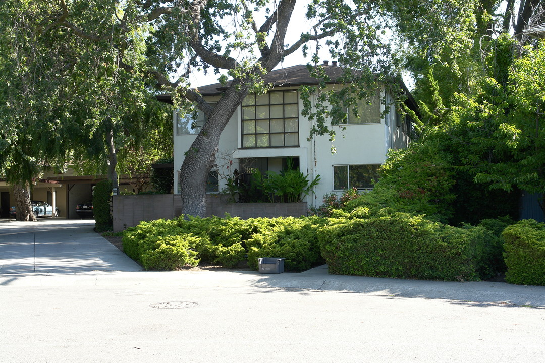 352 Waverly St in Menlo Park, CA - Foto de edificio