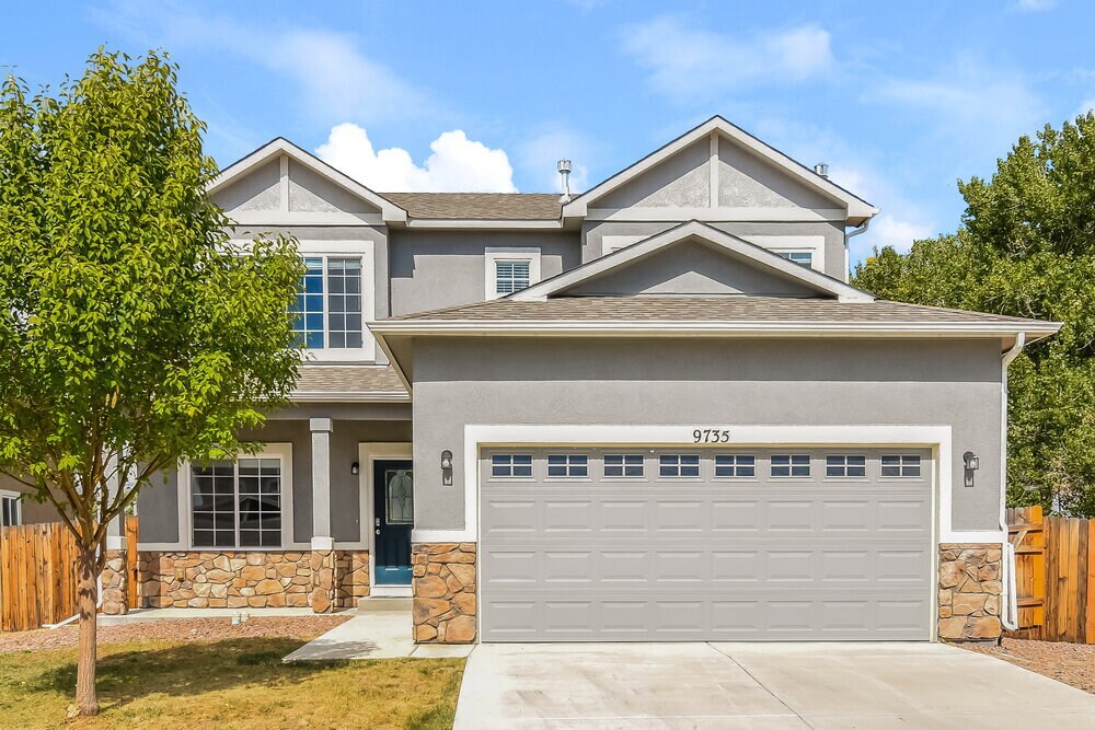 9735 Desert Lily Cir in Colorado Springs, CO - Building Photo
