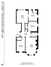 2211 W Foster Ave, Unit 1 in Chicago, IL - Building Photo - Building Photo