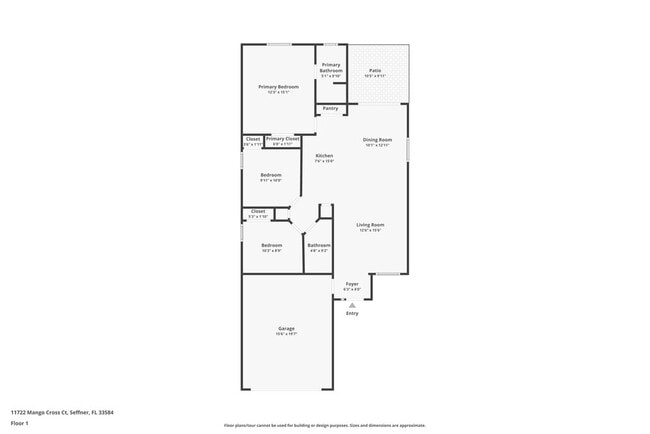 11722 Mango Cross Ct in Seffner, FL - Foto de edificio - Building Photo