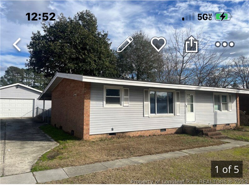 729 Glensford Dr in Fayetteville, NC - Foto de edificio