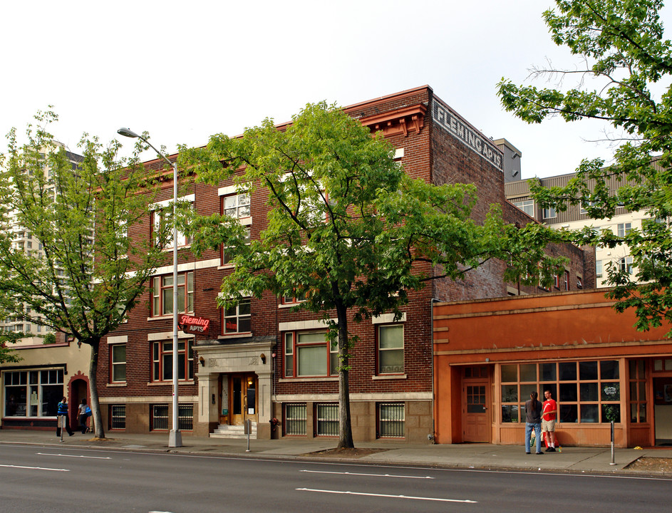 Fleming Apartments in Seattle, WA - Building Photo