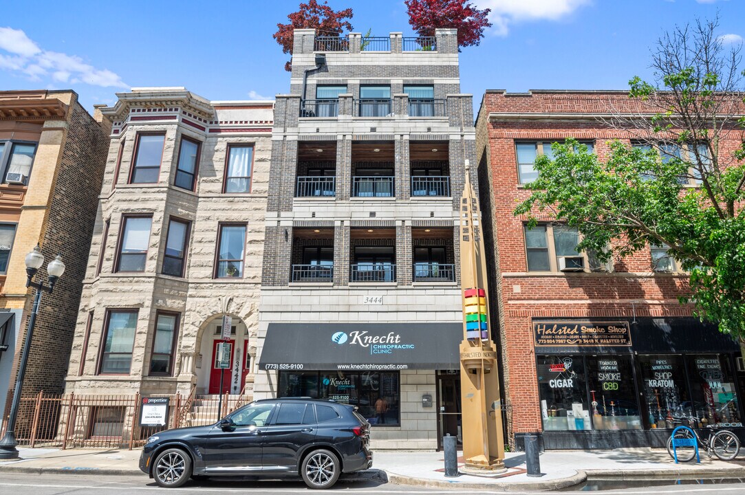 3444 N Halsted St, Unit 3 in Chicago, IL - Building Photo
