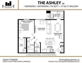 Legacy Towers in Winnipeg, MB - Building Photo - Floor Plan