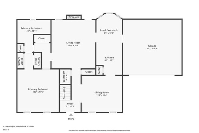 8 Elderberry Ct in Simpsonville, SC - Foto de edificio - Building Photo