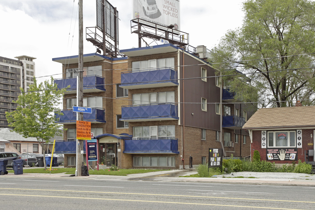 1042 Sheppard Ave W in Toronto, ON - Building Photo