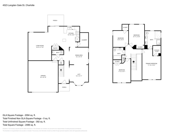 4523 Langden Gate Dr in Charlotte, NC - Foto de edificio - Building Photo