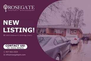 805 B Patterson Pl in Cambridge, ON - Building Photo